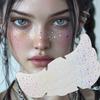 6 Blatt Kreative Fake- Sommersprossen-Aufkleber Wasserdichte Temporäre Tattoo-Aufkleber Körperschmuck