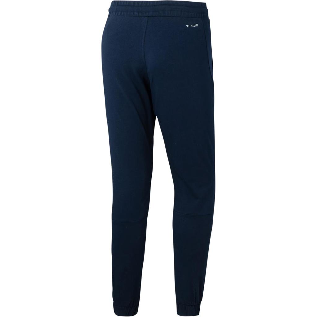Adidas CS SLGN TP Casual Lace-Up Durable Cuffed Knitted Sports Pants Men Pants Navy-Blue DZ9293