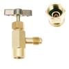 Convenient Metal Dispenser Tool Kit R134A Cooling Agent Can Opener Reliable Metal Valves Bottle Opener Metal Material