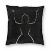 Eva Peron Evita Pillowcase Polyester Linen Velvet Creative Zip Decor Throw Pillow Case Home Cushion Cover