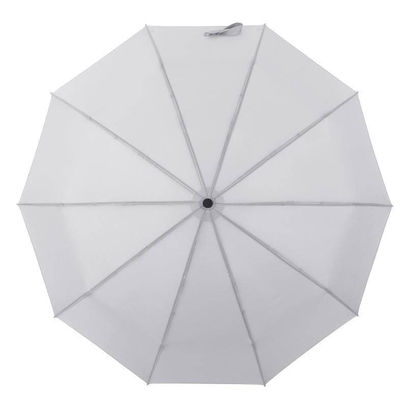 Fully automatic 10-bone three-fold umbrella folding men's and women's fashion umbrella umbrella gift fixed umbrella