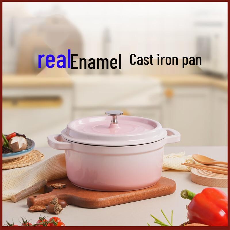 Чугунная эмалированная голландская печь