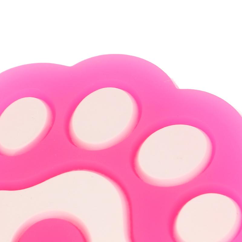 1Pc Cartoon Cat Paw Shape Tennis Racket Vibration Dampeners Silicone Tennis Racquet Shock Absorber Anti-Vibration Accessories