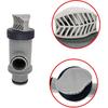 2 PCS 11872 Dual Split Hose Plunger Valve Hose Connector Compatible with Electric Manual Pool Pump and Above Ground Pool