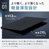 Midnight 2026 M5 Compatible [Maintains Texture, Protects Against Scratches] MacBook Air 13.6-inch Cover Clear Matte Case M5 / M4 / M3 / M2 2025 2024 2