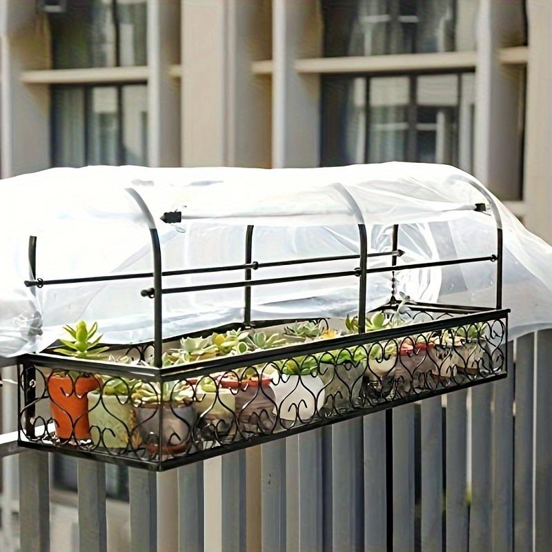 Gewächshaus Pflanzenabdeckung Garten Regendicht Kunststoff UV-beständig Gartenbau Winddicht Staubdicht Dick Landwirtschaft Transparent