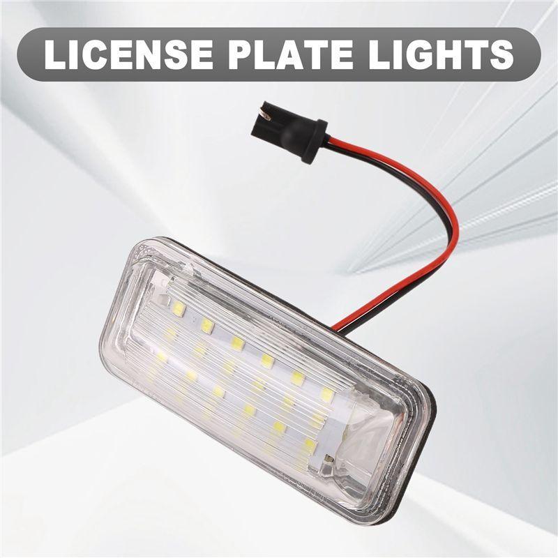 Authentic 2X LED Number License Plate Light For Toyota FT-86 GT86 Subaru BRZ WRX Forester