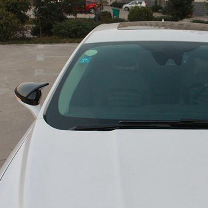 For Ford Mondeo/Fusion 2013 -2018 Low Profile Carbon Fiber Paste Rear Side Horn Mirrors Rearview Cover Trim Car