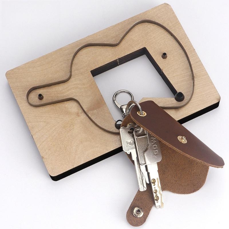 Handbag Coin Holder Customized / Keychain / No Sewing Coin Card Bag / Lighter Bag Leather Cutting Die, DIY Leather Punch Die