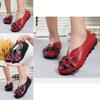 Versatile Soft Sole Flat Shoes With Classic Round Shallow Mouth For Moms