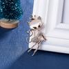 Luxury Animal Pins Sparkling Rhinestone Rhinestone Brooches Lapel Pins  Gift Giving