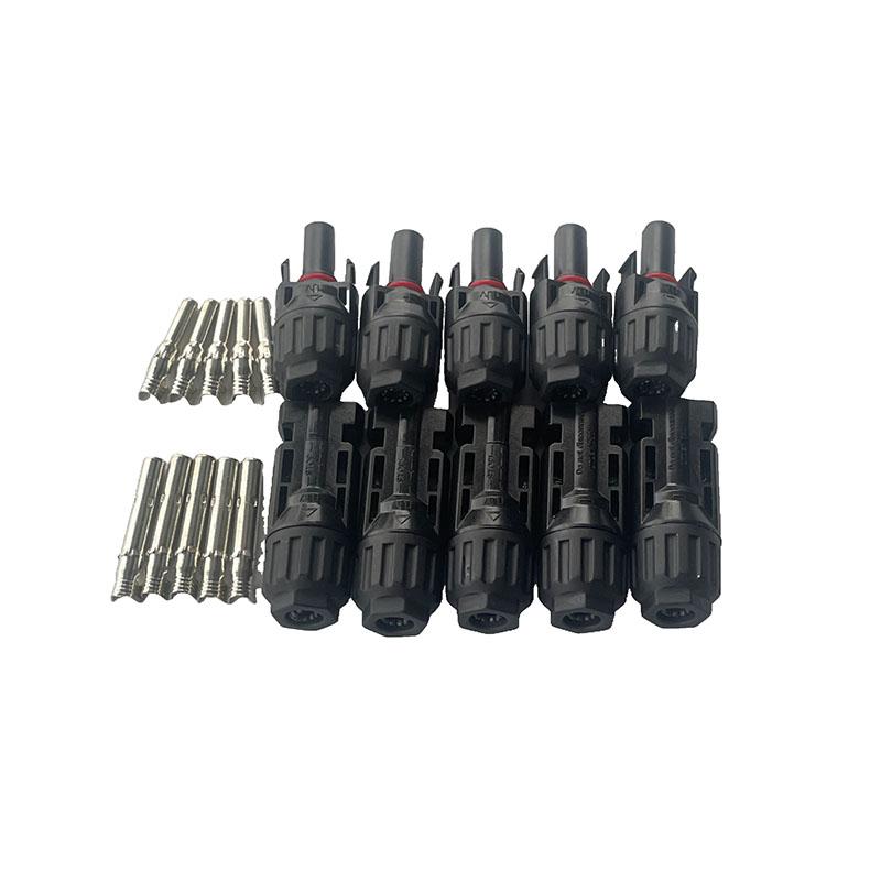 

5/10 пар солнечных разъемов PV-штекеры 1000 В 30 А комплект разъемов для солнечных панелей доступен для кабелей PV/MC 2,5/4/6 мм²