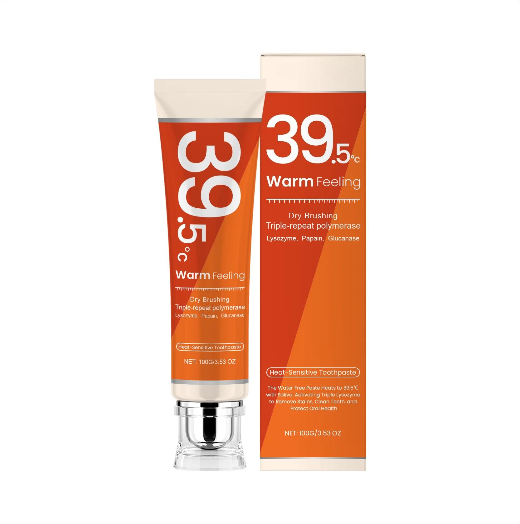 

Термочувствительная зубная паста удаляет пятна, удаляет зубной налет, препятствует образованию зубного камня, освежает дыхание, отбеливает, защищает эмаль, уход за полостью рта 1pc