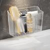 Multifunctional Transparent Storage Rack Punch Free Wall-Mounted Storage Box