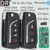 DR H/8A Chip HYQ12BFB 315MHz HYQ12BGF ER45778 433MHz Flip Car Remote Key For Toyota Camry Hybrid Scion Corolla SE IM Kluga RAV4