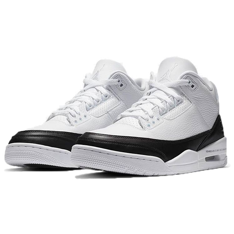 Fragment Design X Air Jordan 3 Retro SP White Unisex Sneakers Black DA3595-100