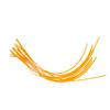 10PCS Durable 30/50LB Fishing Loops Connector Nylon Yellow and White Fly Loop Line 16cm Braided Fly Loop Fly Fishing