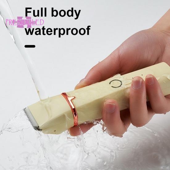 Elektrisches 4-in-1-Haustierpflegeset – leiser, geräuscharmer, wasserdichter Multischneiderkopf, tragbarer Tierhaarschneider