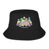 Aangepaste Unisex Hete Spel Bingo Bucket Hoed Reizen Strand Zomer Kampeer Hoeden