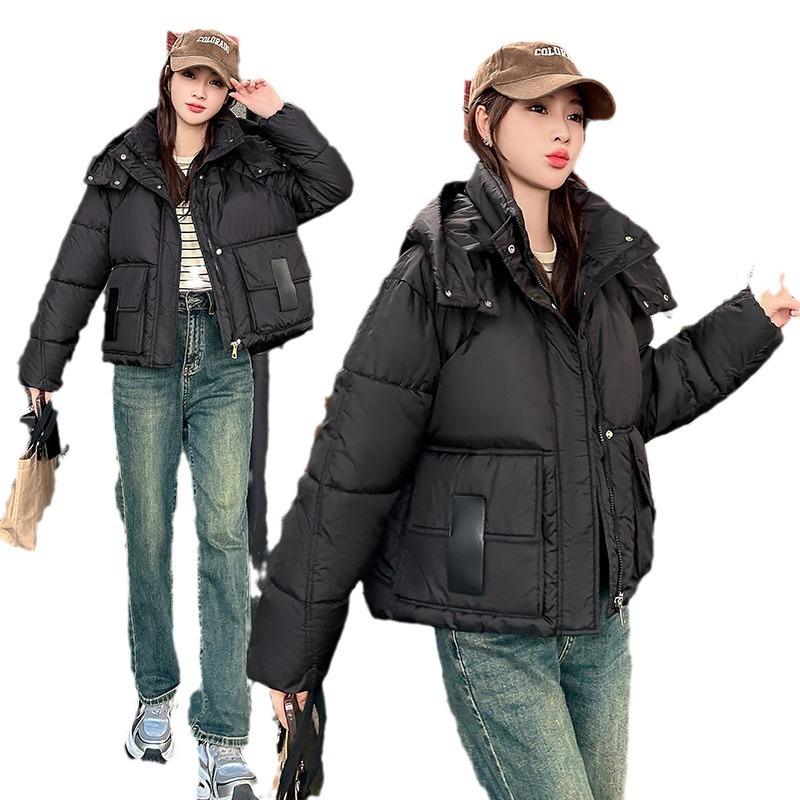Short Down Cotton Jacket Women's Winter 2025 New Korean Loose Cotton Jacket Thickened Fashion Padded Jacket Jacket