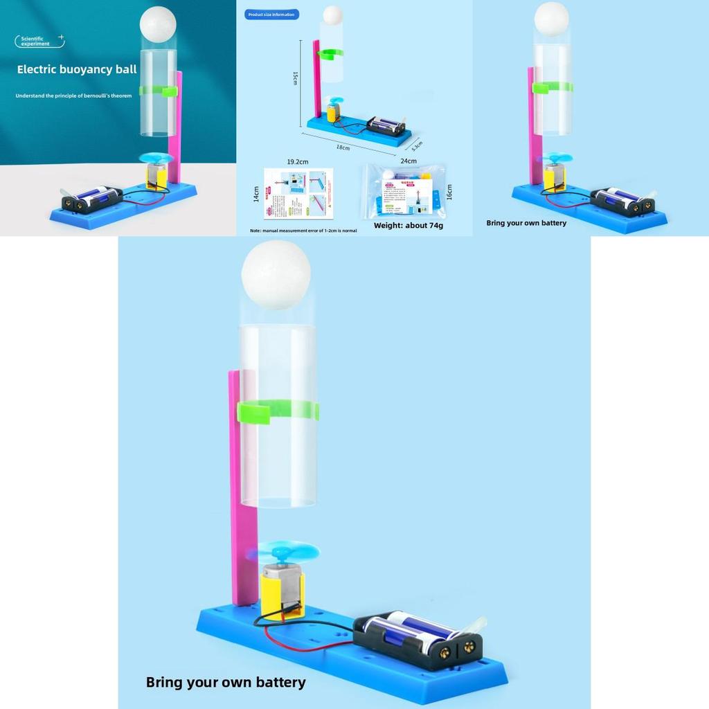 Scientific Experiment Diy Hovering Ball Physics Toy For Kids Science Learning