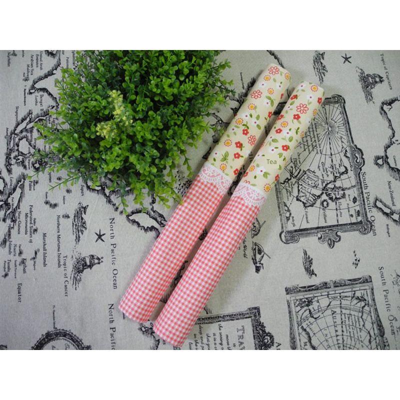 

Пасторальные цветы Чистый хлопок Ткань Двойное открытие Двустворчатый холодильник Дверные ручки Комплекты Двустворчатые перчатки для дверных ручек Перчатки для подлокотников Утолщенные Pink flower (length 40cm * circumference 10cm)