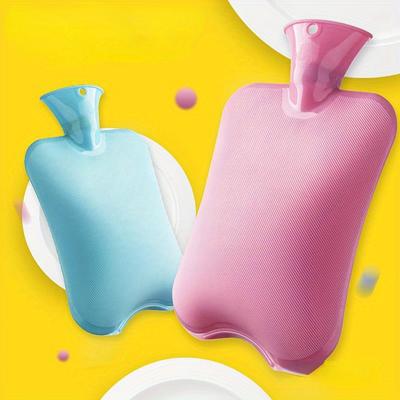 Hot Water Bag Color Random , Thickening, Warm Water Bag, Warm Hand Bag, Women's Warm Belly, Warm Bed, Warm Feet