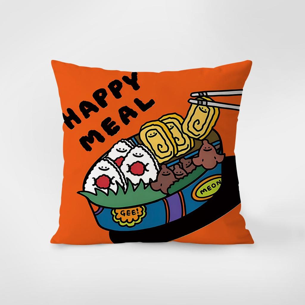 Cartoon Modern Simple Pillowcase Dormitory Decoration Office Living Room Home Pillowcase