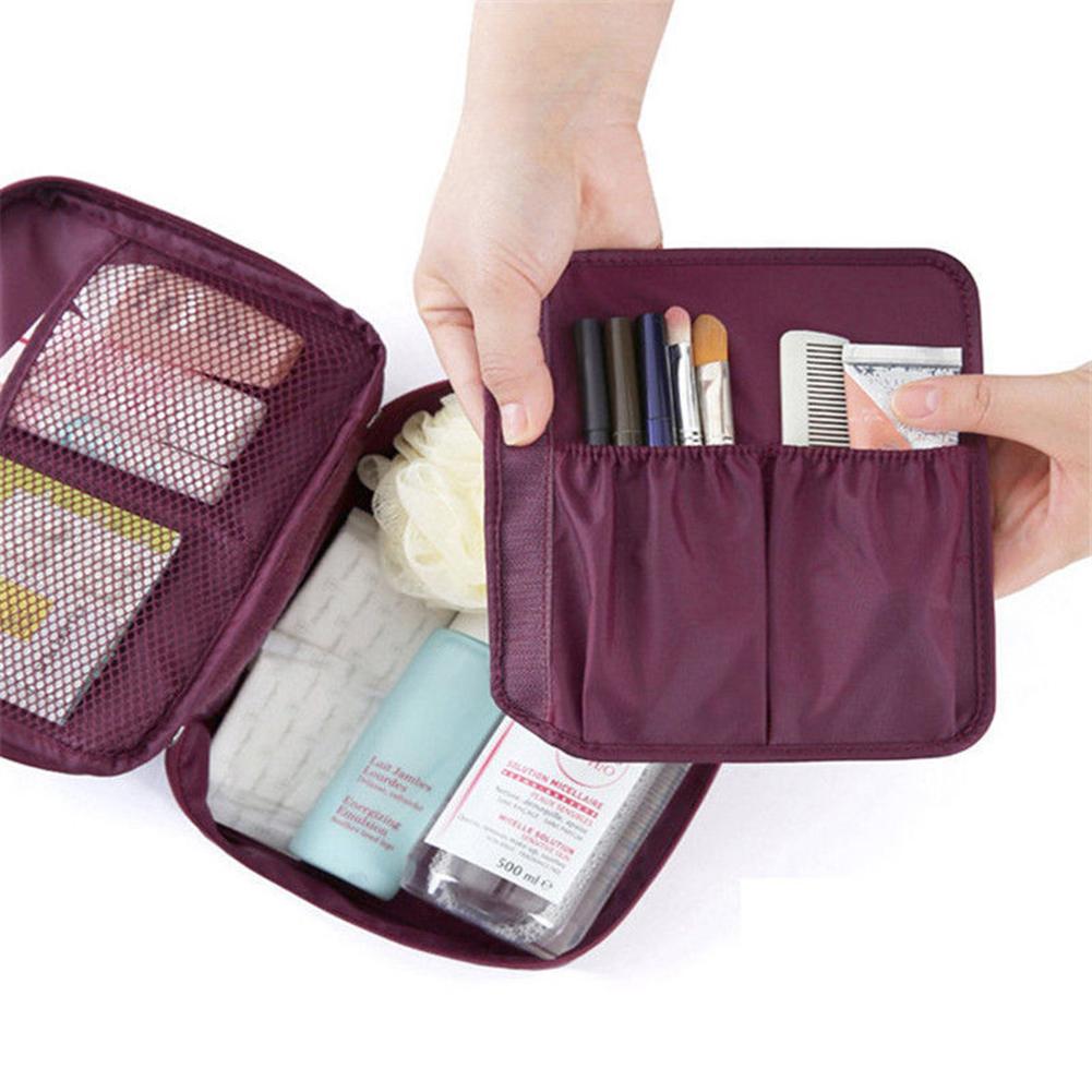 Multifunkční pouzdro na make-up pro ženy Cestovní kosmetická taška Pouzdro na toaletní potřeby