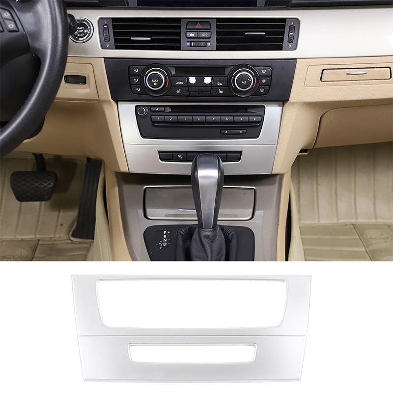 

For BMW 3 Series E90 E91 E92 E93 2005-2012 Car Central Console Air Conditioning Volume Knob CD Panel Cover Trim Stickers