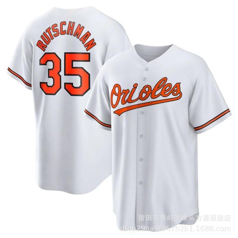 2026 Baltimore Orioles 35 Adley Rutschman Button-Up Embroidered Baseball Jersey Men Sports Team Uniform