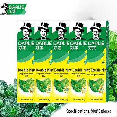 Dentifrice Fraîcheur Double Menthe 5 x 90g