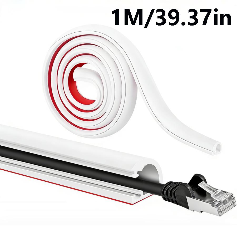 

Flexible Cable Cover, Designed for Managing And Organizing Wires in Homes, Offices, And Warehouses, Suitable for Homeowners