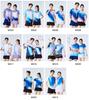 Quick-Dry Breathable Badminton, Tennis & Volleyball Uniform Set for Women & Men with Printed Numbers