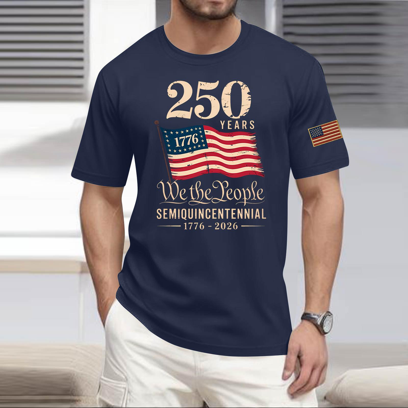 Men s Casual Round Neck Lightweight Short-Sleeve Top XXXXL