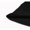 GMXIA Hepburn Style Sub Cut Black Waist Waist Seven-point Sleeve Vintage Elegant Swing Women's Dress Cotton