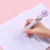 1Pc Colors Korean Ins Cute Butterfly Ballpoint Pen Student Stationery Sequins Rollerball Pen Multi-functional Office Pen Gift Back To School Season