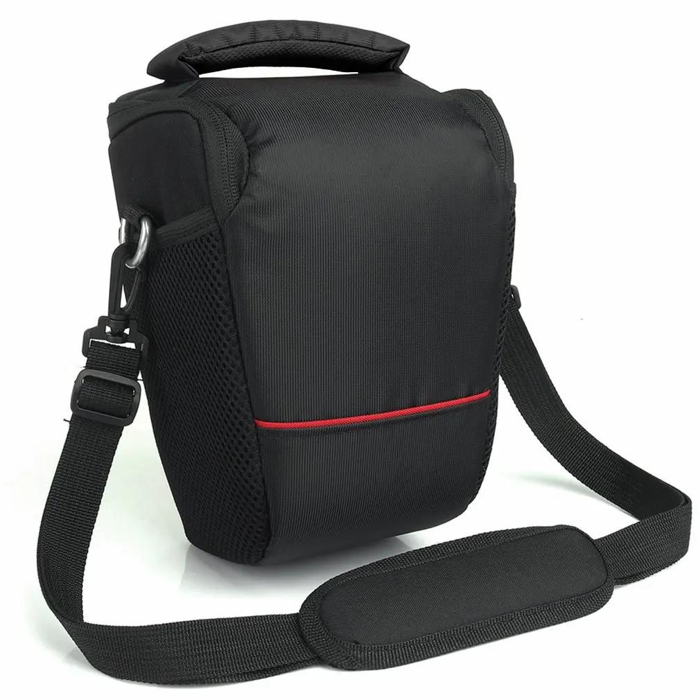 Soft Padded Dslr Camera Bag Case Shoulder Backpack For Canon Eos 4000d M6 200d 1300d 1500d 77d 800d Photography Gear чёрный