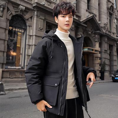 Men's Down Jacket New Winter Thickened Korean Version Trend Student Thickened Winter Short Jacket Trendy Brand