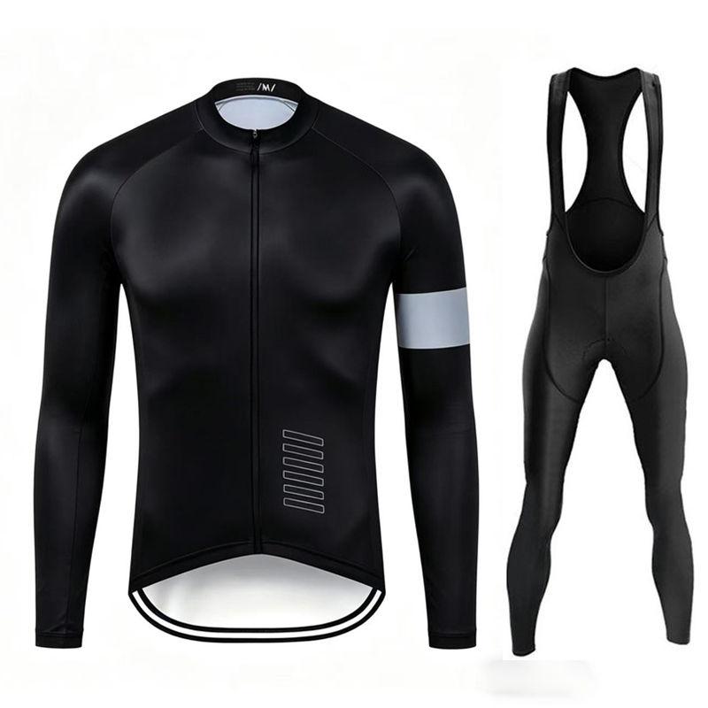 2026 Pro Team Atmungsaktives Herren Langarm Radtrikot Set Frühling und Herbst Mountainbike Kleidung Wear Ropa Ciclismo