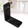 Camera L Bracket Quick Release Plate Vertical Horizontal Switching with 1/4in 3/8in Screw Hole 44.1lb Camera Mount Plate for Video