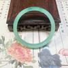 Bracciale Imperatore Giada Verde Grigio da 10mm - Accessorio Qipao Stile Antico