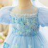 Girls' Fashionable Flower Fairy Tulle Ball Gown Princess Dress Children's Princess Dress