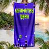 Geometry Dash Módní osuška: Ideální pro letní dobrodružství Měkké, savé a rychle schnoucí vhodné pro plavání a koupání