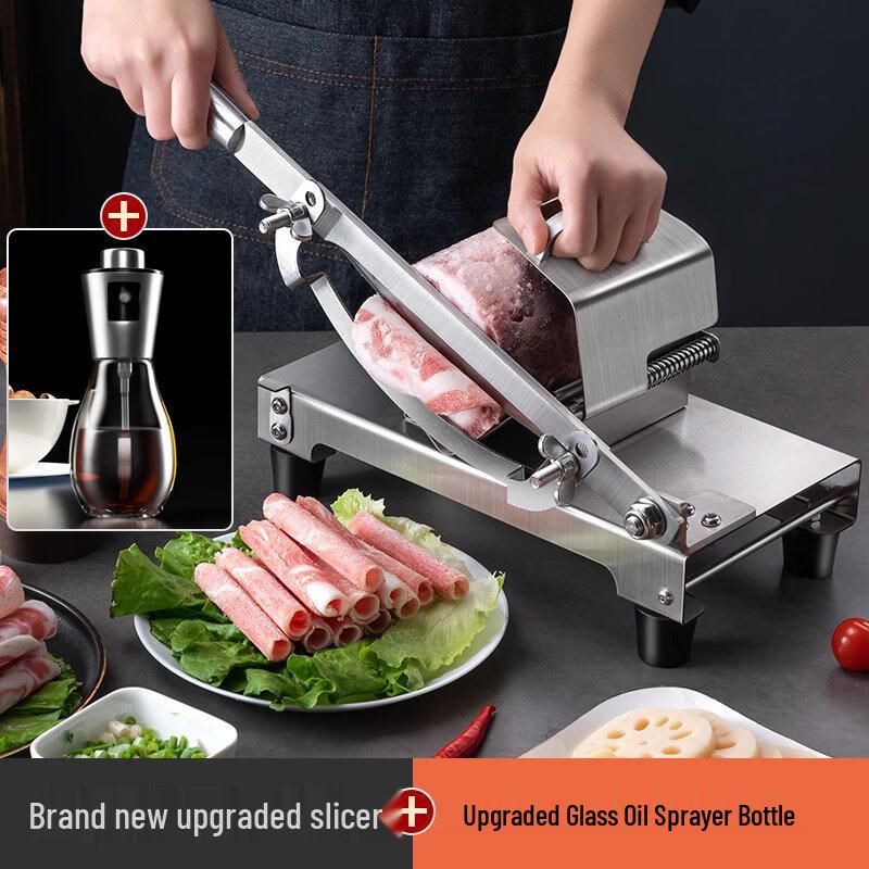 JPHZNB Electric Meat Slicer for Hot Pot