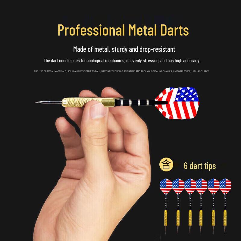 Wenzhiwu 18-inch Double-Sided Flocking Dartboard Set