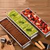 Tiramisu Cake Mold and Cake Shovel Aluminum Alloy Removable Non-Stick DIY Cake Mousse Muffin Pan for Home Baking Enthusiasts