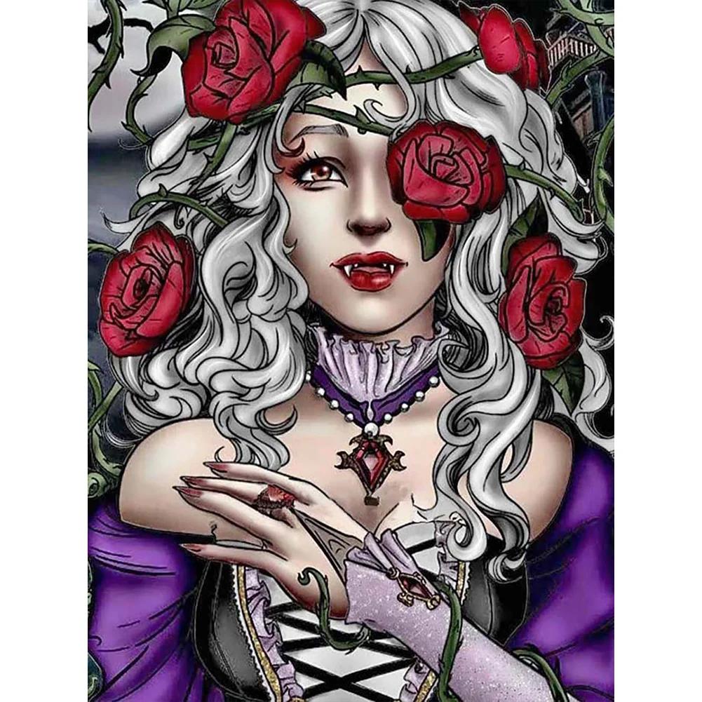 

5D наборы для алмазной живописи для взрослых, мультяшная девочка, сделай сам, полная дрель, хрустальные стразы, искусство и ремесла, художественные краски из драгоценных камней с бриллиантами, домашний декор стен