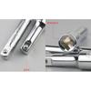 1/4 3/8 1/2 Socket Ratchet Wrench Extension Bar 50/75/100/125/150/250mm Long Bar Steering Sleeve Connecting Rod