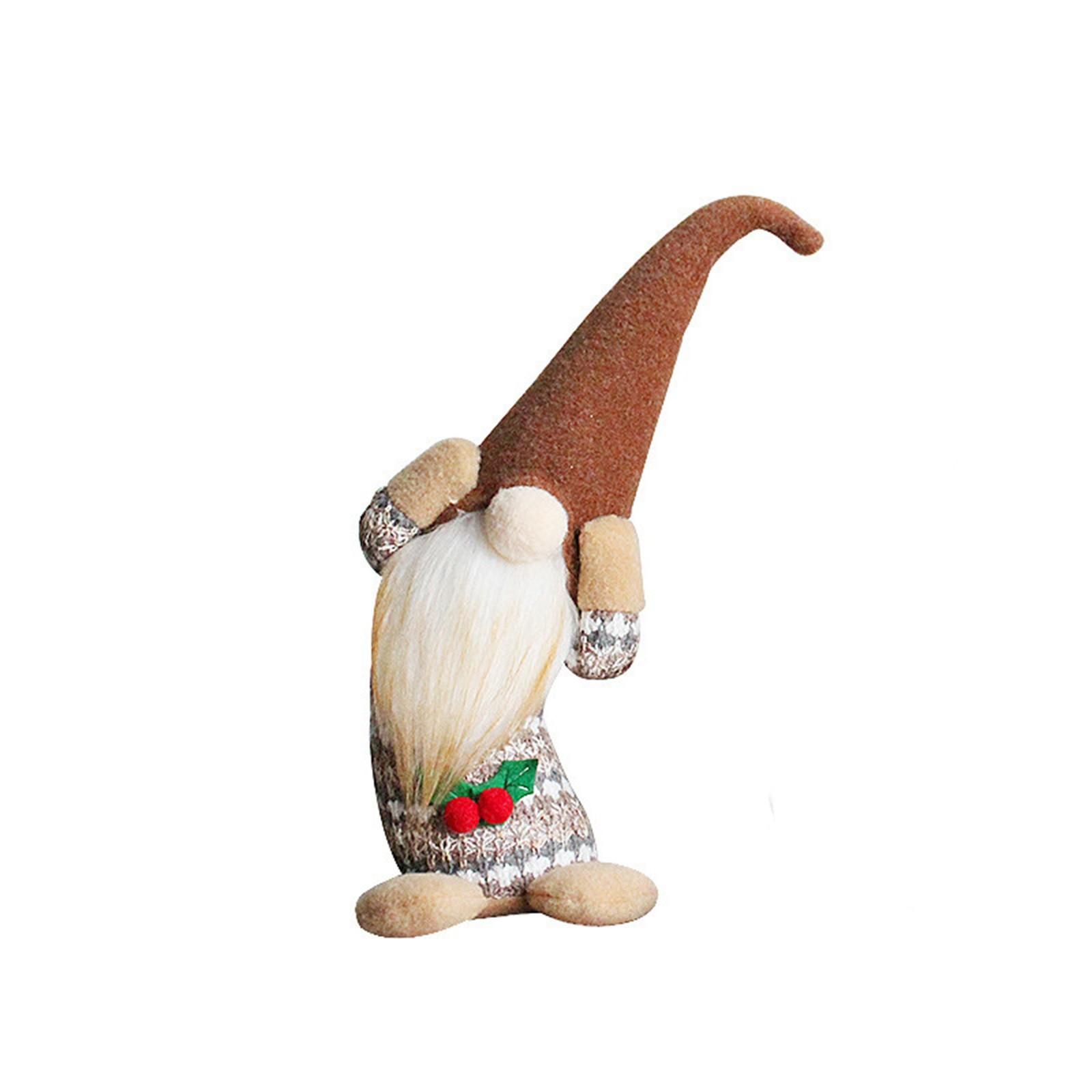 

Изгибающая безликая кукла, украшения, карлик, старик, плюшевая кукла, праздничное украшение One Size